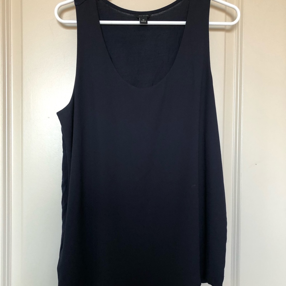 Ann Taylor Navy Tank